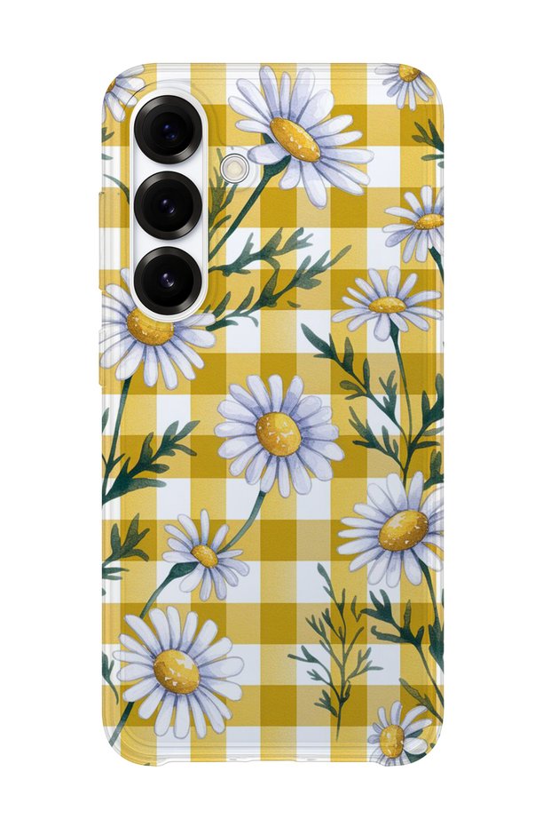 Samsung Galaxy S23 Fe Compatible Printed Transparent Phone Case | Collection: Pastel Flowers