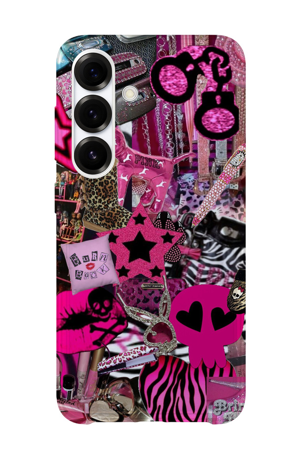 Samsung Galaxy S23 Plus Compatible Printed Transparent Phone Case | Collection: Chromatica Aura