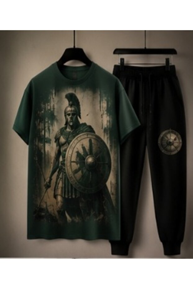 Summer Collection New Arrival T-Shirt & Shorts Set Printed Pattern Lightweight & Cool Fabric for All-Day Comfort