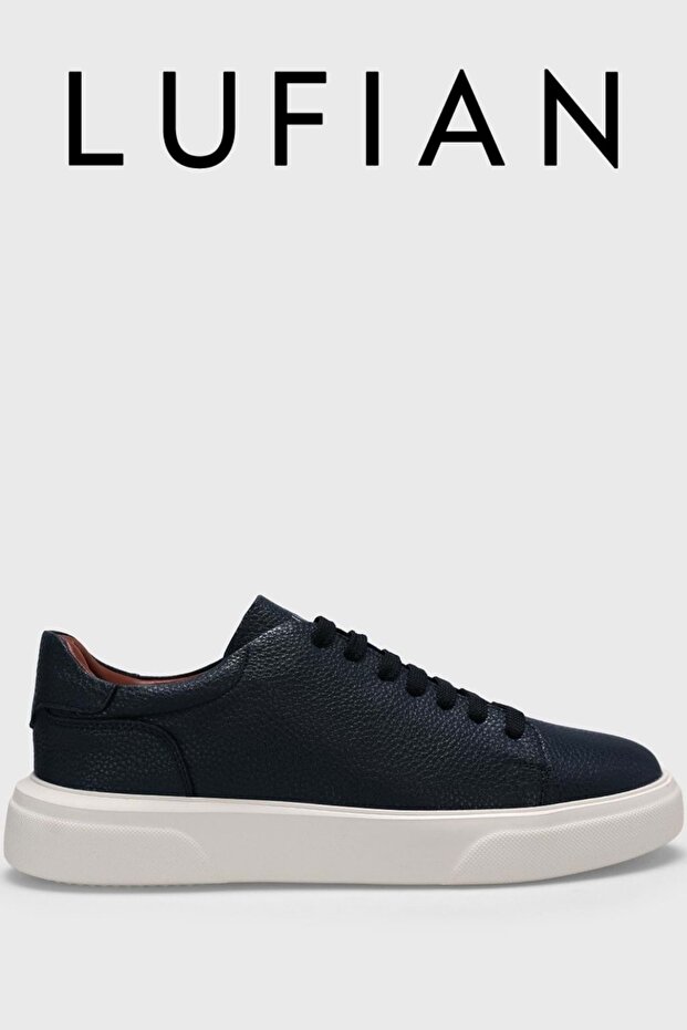 111230187 Tommy Casual Leather Men's Sneakers Shoes NAVY