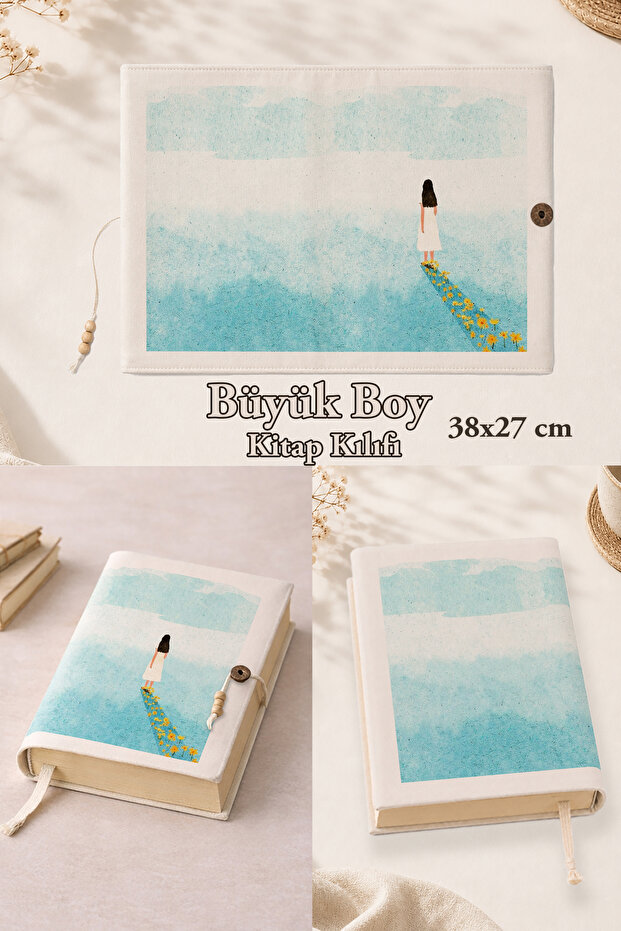 Dreamscape Collection | 38X27 cm Large Book Cover | Rahle Size Compatible