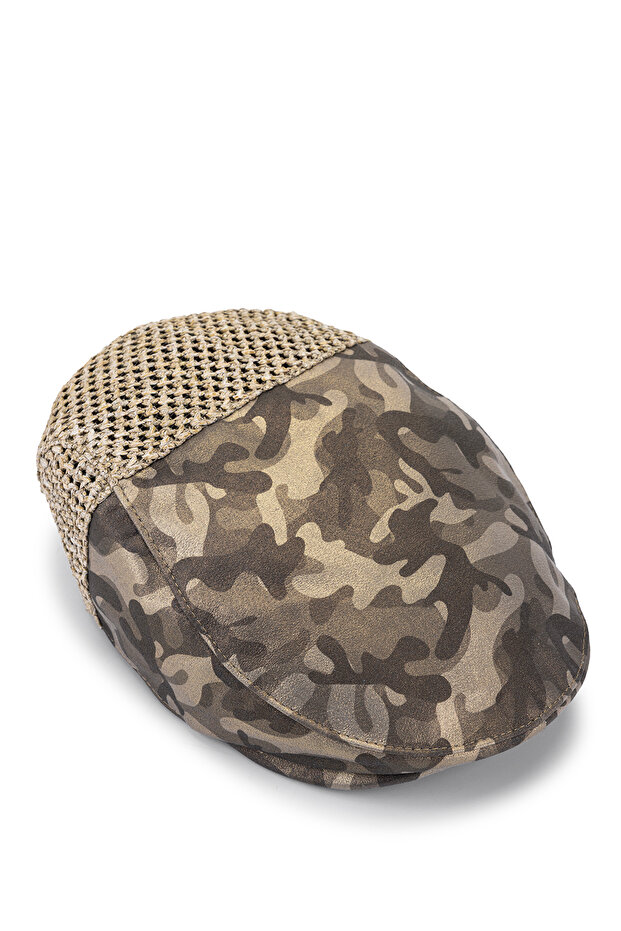 Unisex Textile London Khaki Hat