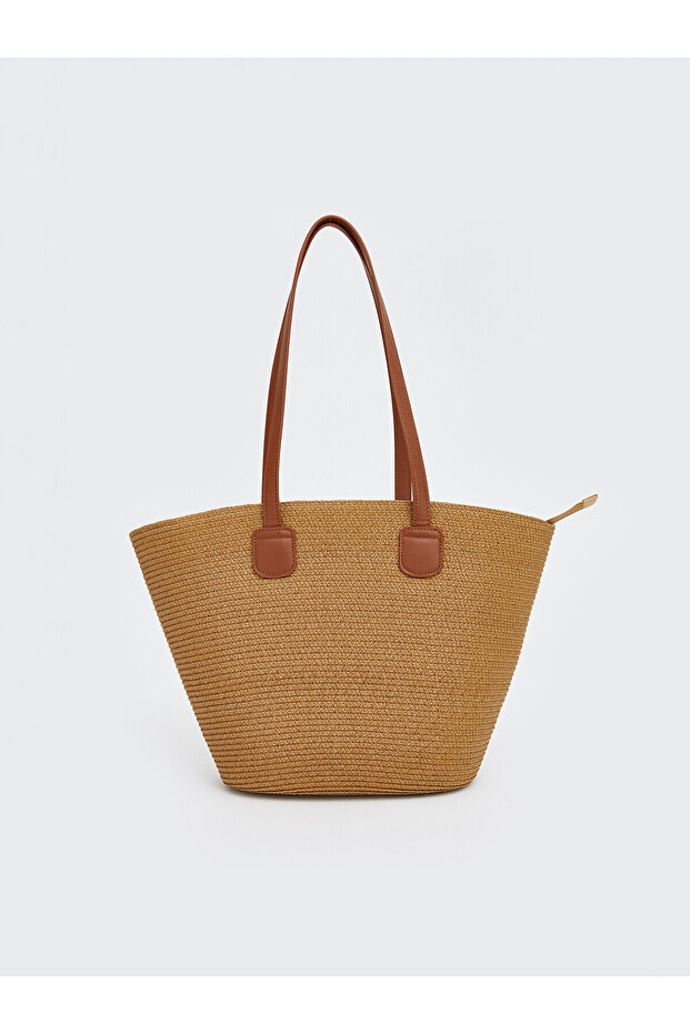 Özmarka New Season Women's Straw Beach Bag