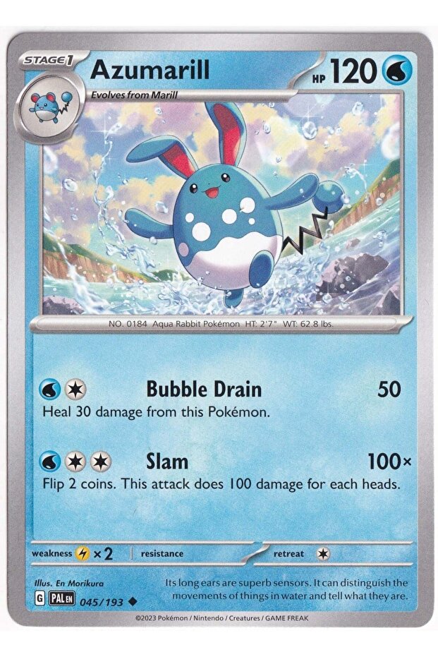 Azumarill 045/193 - Paldea Evolved - Card (Mint)