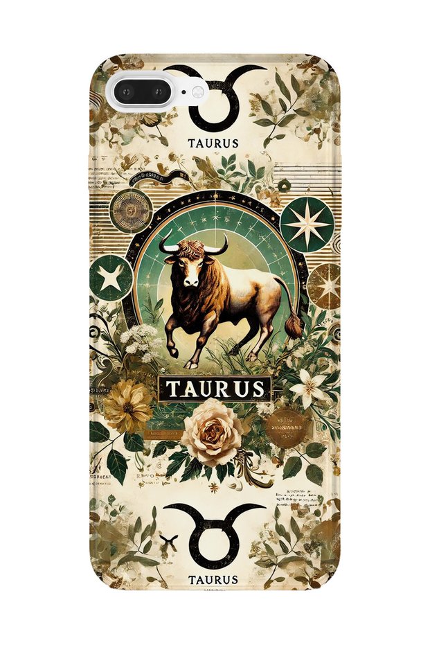iPhone 7 Plus Compatible Printed Transparent Phone Case | Collection: Zodiacmuse Celestia