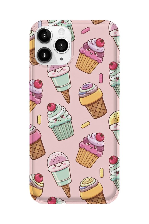 iPhone 11 Pro Compatible Printed Transparent Phone Case | Collection: Kawaiimilk Dreamies