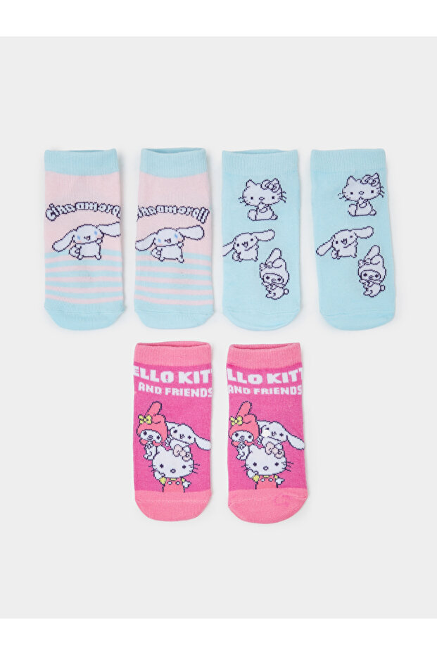 Pack of 3 - Sanrio Hello Kitty and Friends Socks