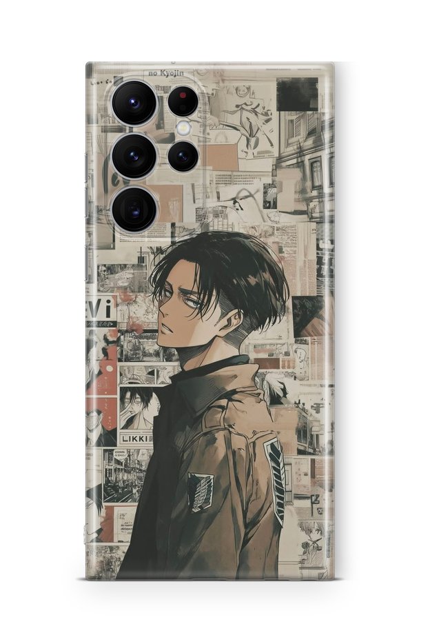Samsung Galaxy S23 Ultra Compatible Printed Transparent Phone Case | Collection: Animesoul Sketchbook