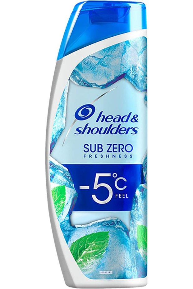 Sub-Zero Freshness Anti-Dandruff Shampoo for All Hair Types, 400 ml