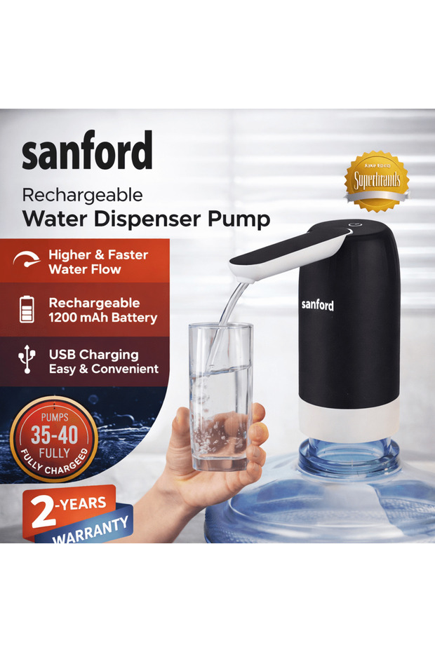Rechargeable Water Dispenser Pump USB Automatic Bottle