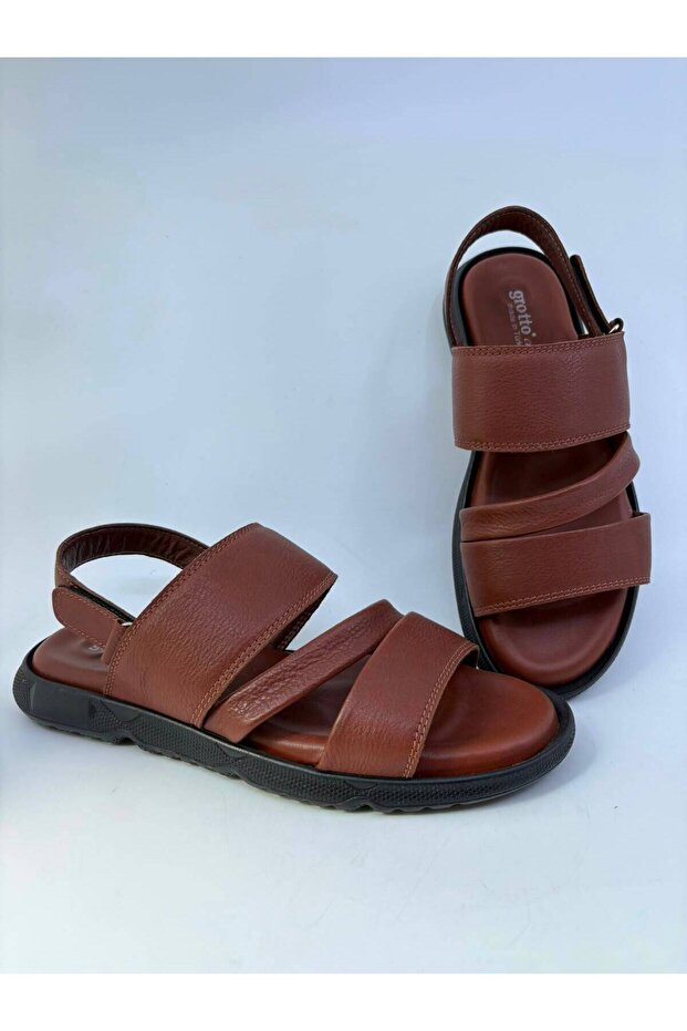 Taba Men's Genuine Leather Sandals