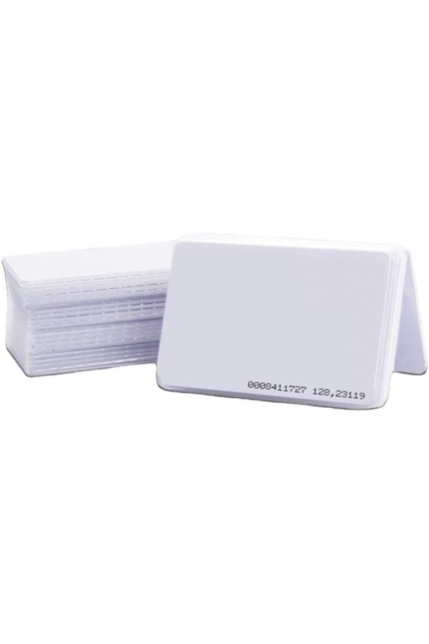 بطاقة RFID بلاستيكية بتردد 125 كيلوهرتز طراز TK4100 لنظام التحكم في الوصول للأبواب (عبوة من 10 قطع)