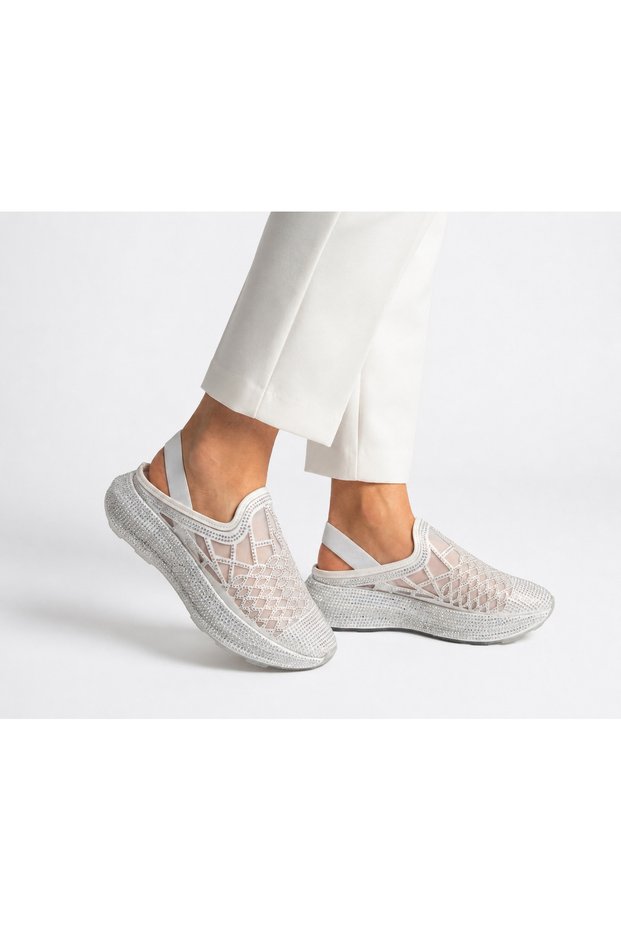 Orthopedic Sole Women's Sandals Stoned Daily Comfortable Walking Shoes Elastic Lightweight Summer Sandals