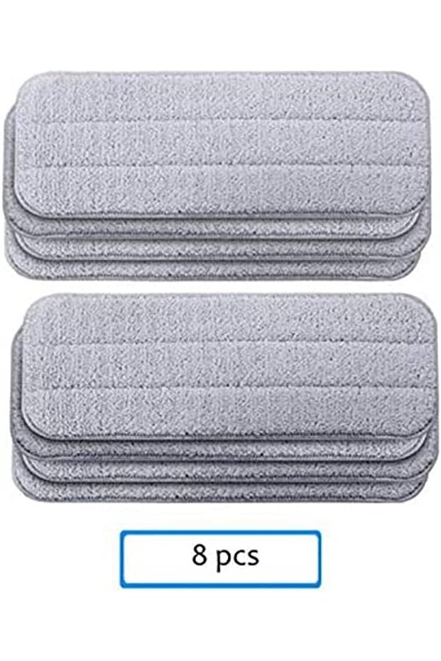 8pcs Cloth Head Replacement Compatible for Deerma Water Spray Mop Sweeper Microfiber Original Quality