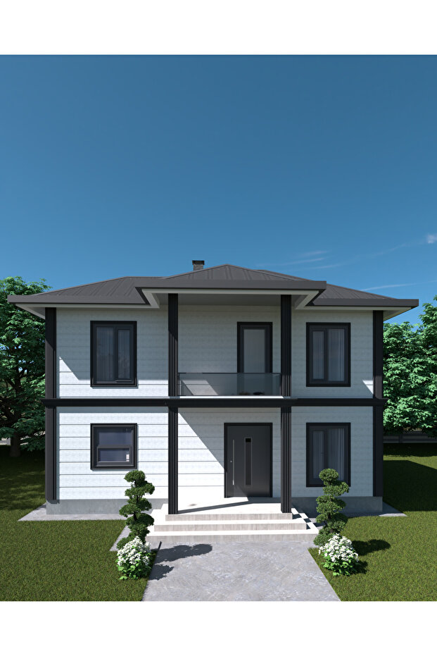 202m² 4+1 Dubleks Çelik Yapı