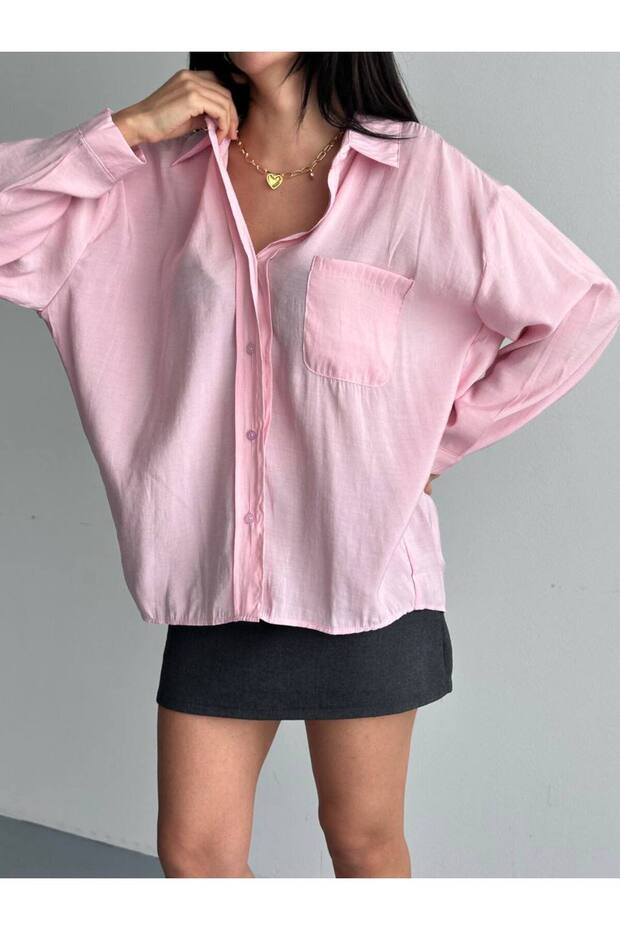 Lara Keten Women's Oversize Shirt