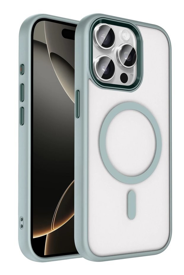 iPhone 15 Pro Max Tereya Magsafe Cover - Gray