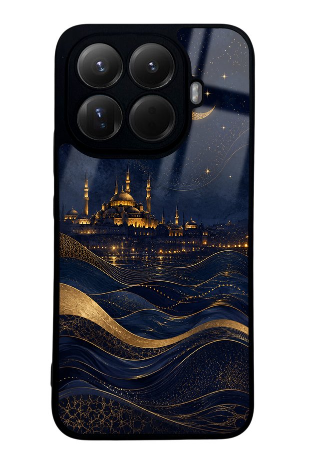 Xiaomi Mi 15t Pro Golden Crescent Bosphorus Design Glossy Phone Case