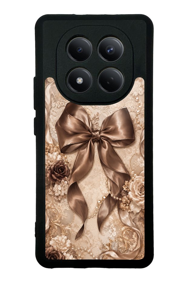 Xiaomi Redmi Note 15 4g Glossy Phone Case with Bronze Pearl Design