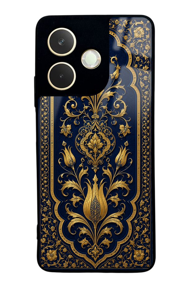 Oppo A5 Pro Sapphire Ottoman Gold Design Glossy Phone Case