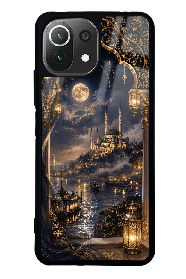 Xiaomi Mi 11 Lite Glossy Phone Case with Midnight Bosphorus Design