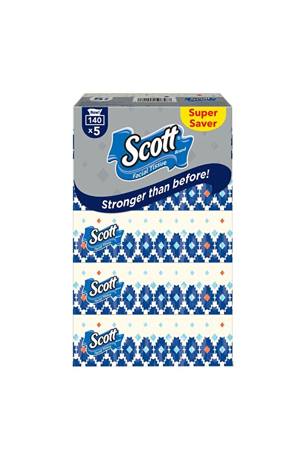 Scott Facial Tissues 2ply (Super Saver)