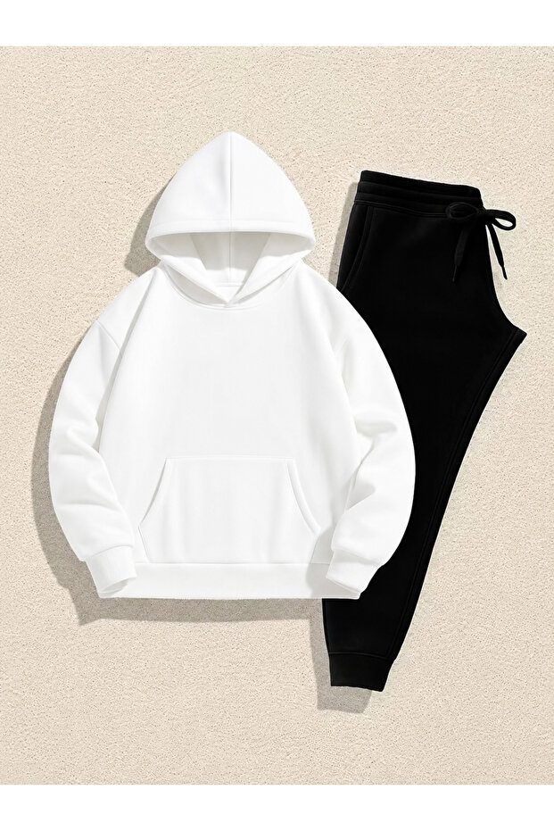 Unisex Winter Top and Bottom Tracksuit Set