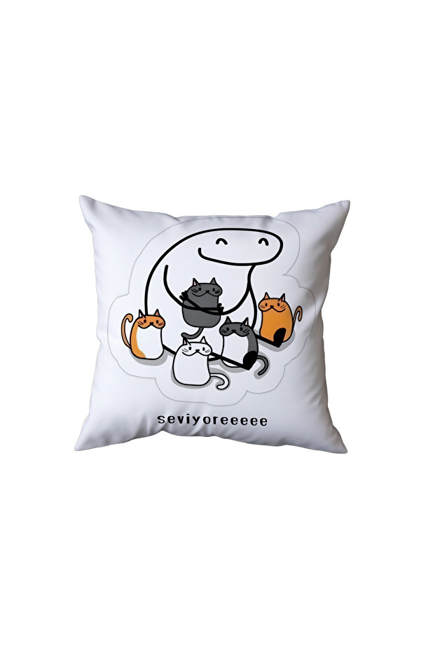 Special Pillow for Cat Lovers, Funny Gift