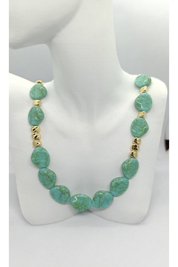 Aqua Terra Necklace (41+5 cm)