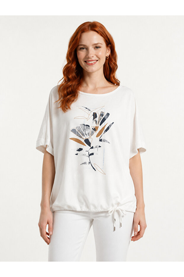 Women's Printed Relaxed T-Shirt