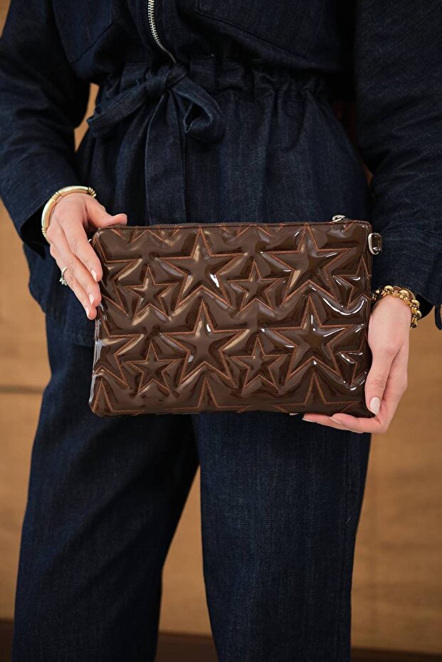 Starry Women's Faux Leather Handbag Shoulder Bag