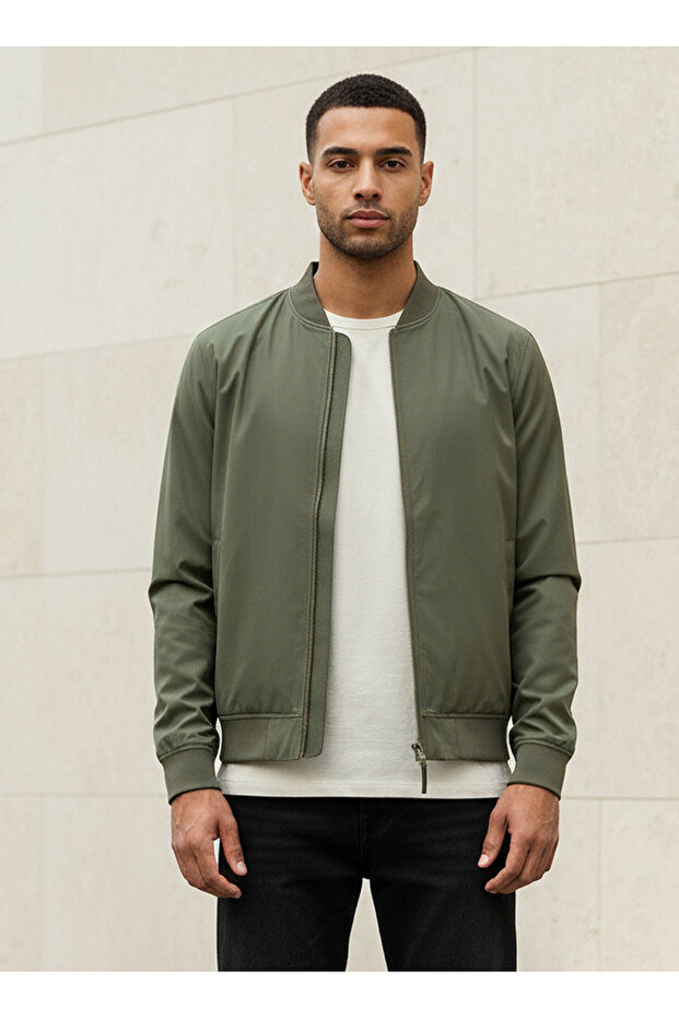 HENLEY NYLON JACKET