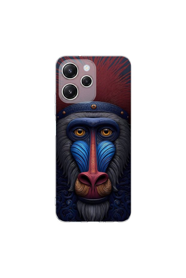 Redmi 12 Compatible Table 4 Design Transparent Case