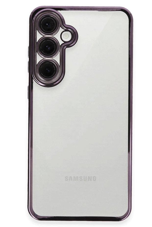 Matxzngz Galaxy S24 Fe Case with Lens Silicone (184856) - Purple