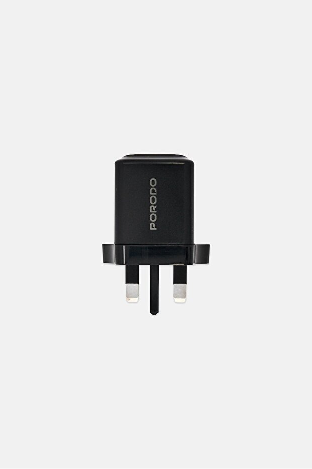 GaN 65W Multi-Port Wall Charger, Black