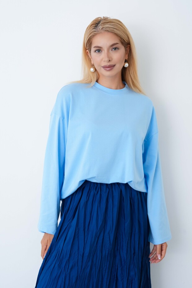 Wide-Sleeved Bodysuit Suitable for Women's Hijab Clothing