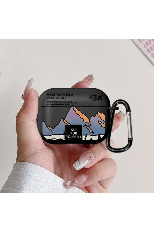 for Airpods Pro 2 Mix02 Case For Airpods 4 Pro2 3 2 Pro 1 Pro3 Earphone Cases Cover Landscape Airpla
