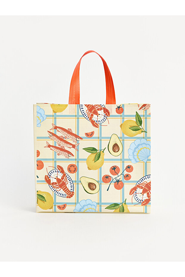 Nevavm Printed Shopping Bag with Difference