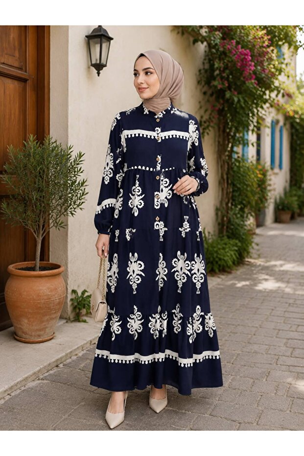 Tesettür Dress Loose Fit
