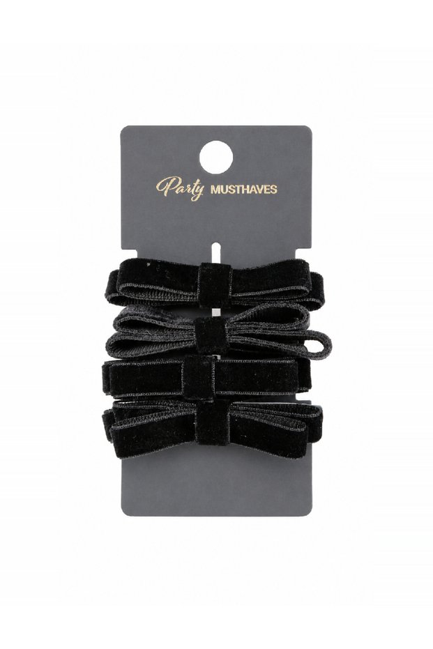 Set elastice de par, Negru