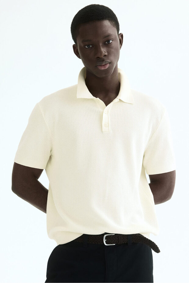 Triko Polo Tişört Regular Fit