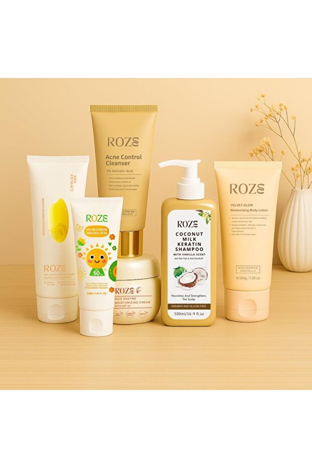 Mega Pack – Cleanser | Moisturizer | Shampoo | Acne Cleanser | Body Lotion | Kids Moisturizer