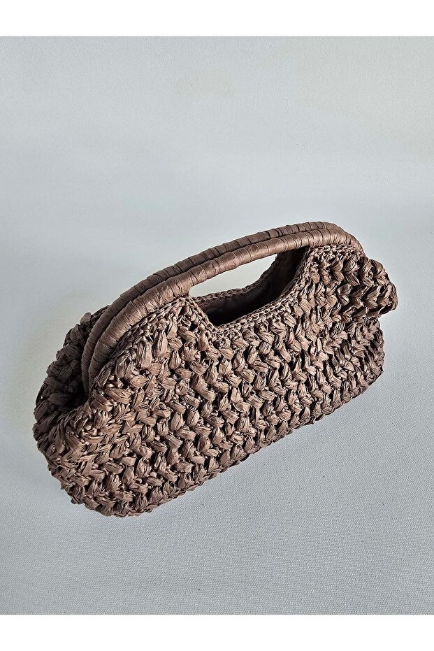 Mango Clatch Bag - Brown
