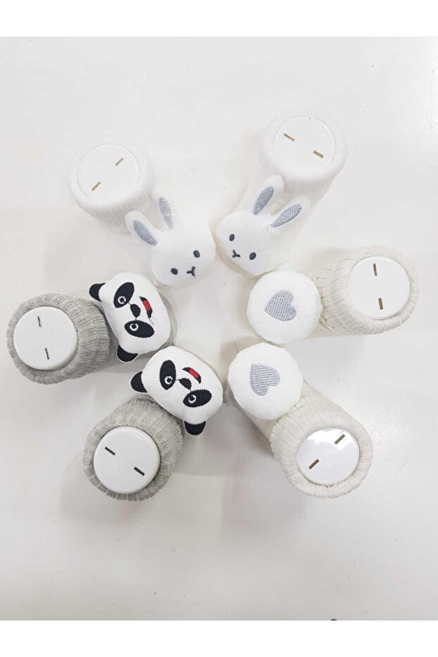 3 Pack Baby Socks with Accessories