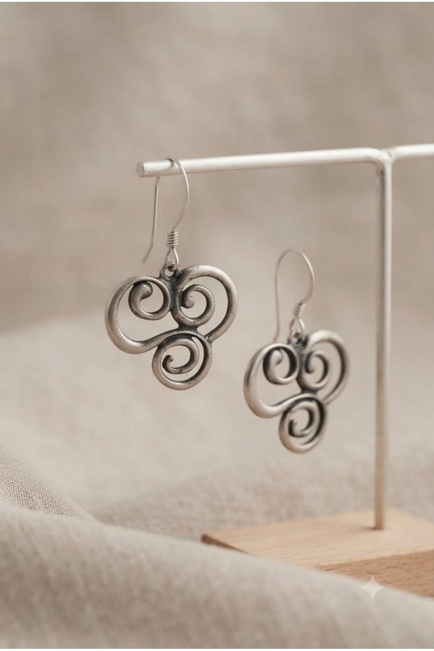 Handmade Plated Cast Earrings
