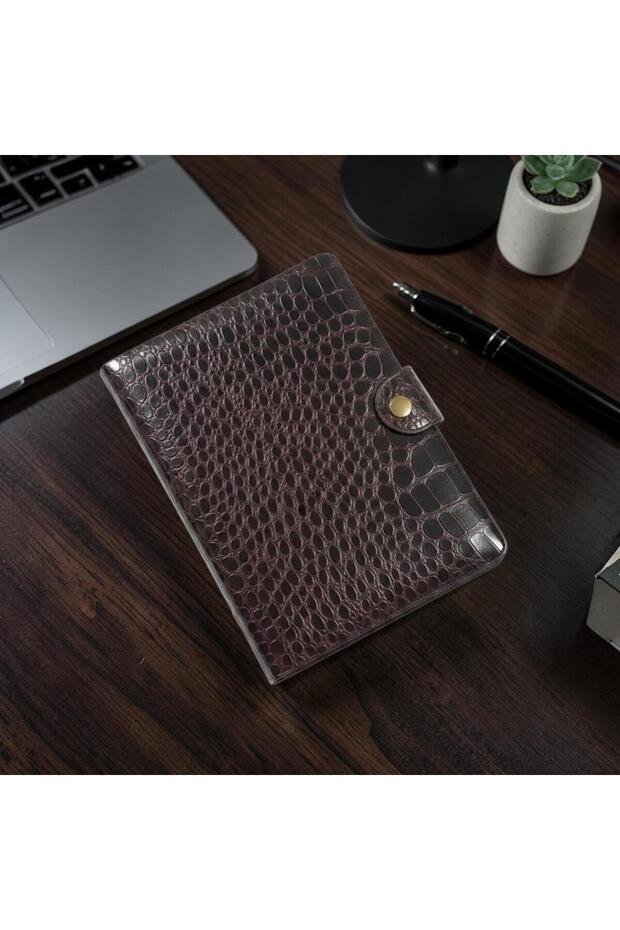 Accumulation Agenda - Budget Planner Wallet Made with Imported Pvc with Alligator Skin Look