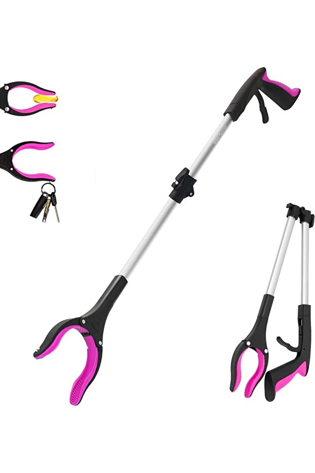 32-inch (10 lbs weight capacity) object lifter with strong magnet (brand new pink) 1 piece