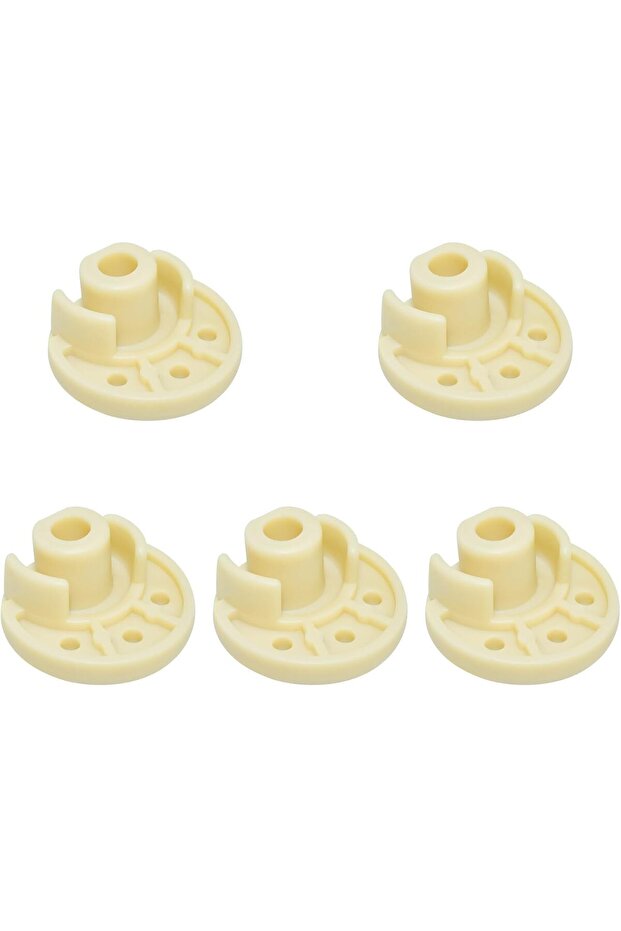 Five rubber feet for mixers, bottom replacement feet, KitchenAid P4326634 stand mixer rubber base (yellow)