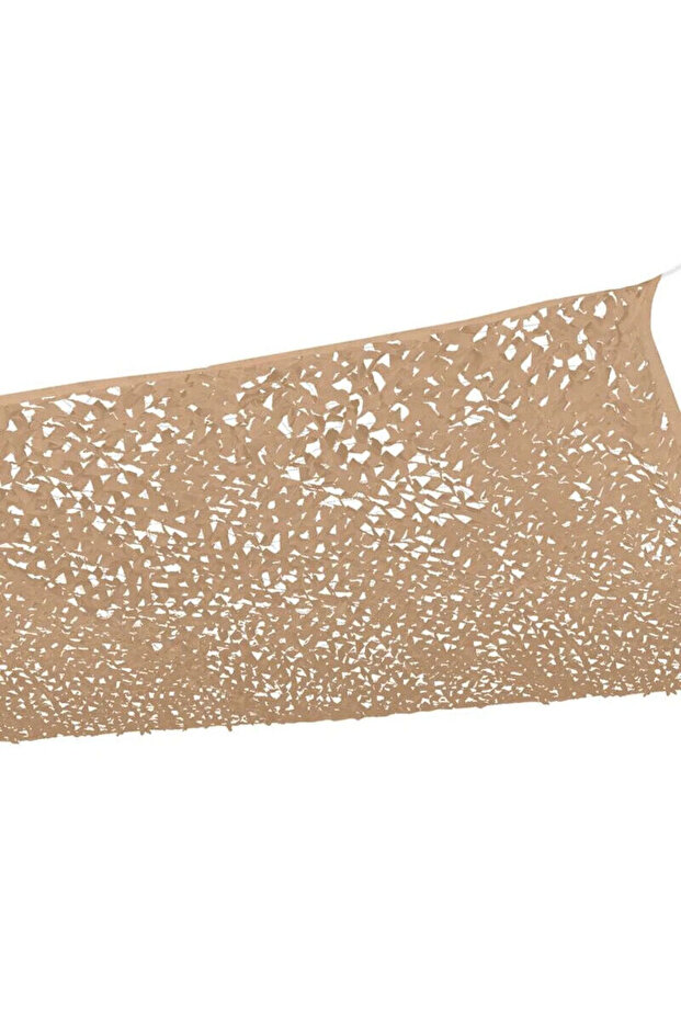 Yellow 150D mesh sunshade sail – camouflage design – 3x4 meters – waterproof and oxidation-resistant – easy to install