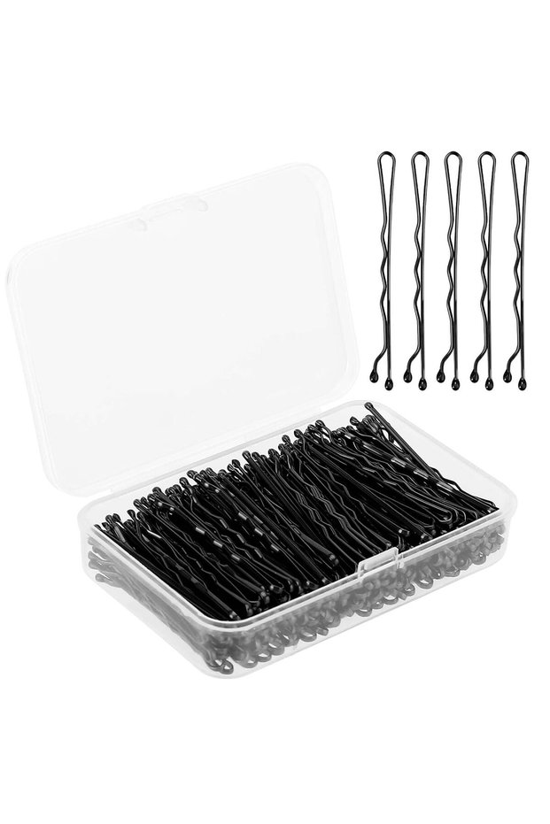 Hair clips, 200pcs hair clips, metal hair clips, hair clip kits for women, girls and salons.